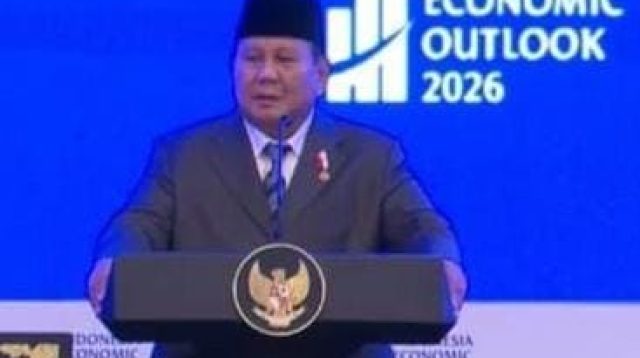 Presiden Prabowo di Economic Outlook 2026: Hukum Bukan Alat Politik, Keadilan Harga Mati