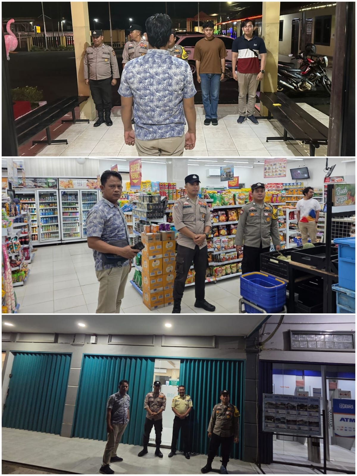 POLSEK TALANG UBI GELAR KRYD, PERKUAT KEAMANAN MALAM HARI DAN ANTISIPASI GANGGUAN KAMTIBMAS