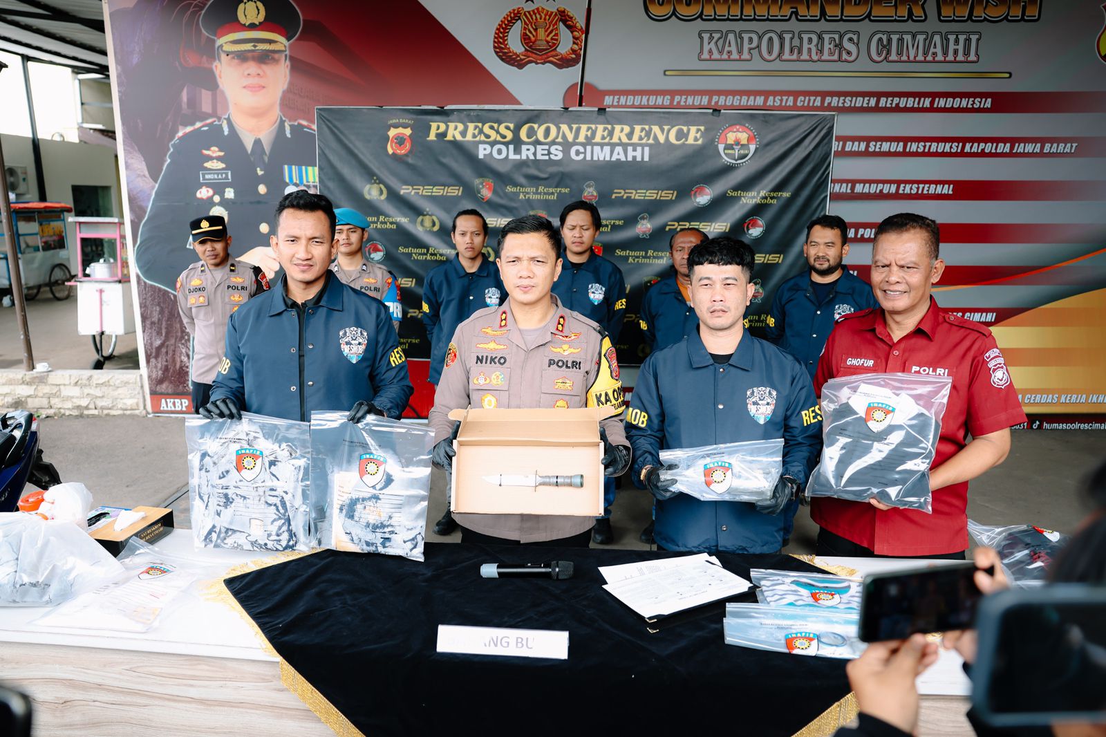 Polres Cimahi Ungkap Kasus Pembunuhan Remaja di Parongpong