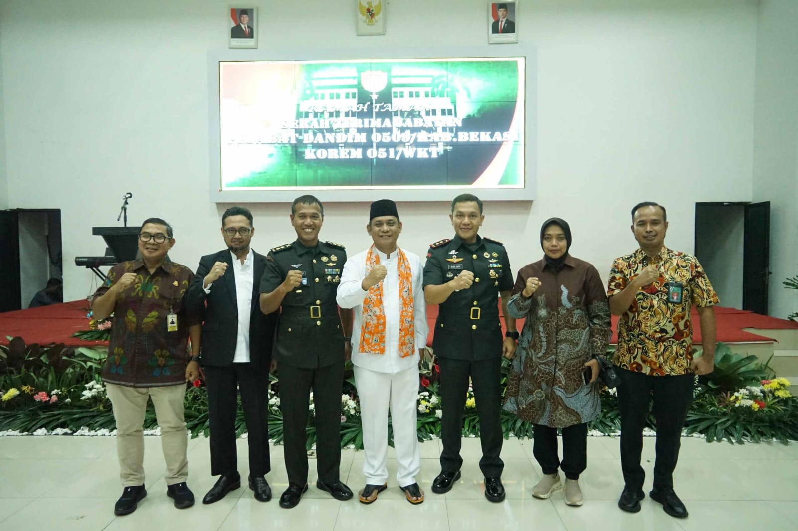 Sinergi TNI-Pemkab Bekasi Jadi Kunci Stabilitas, Plt Bupati Sambut Dandim 0509 yang Baru