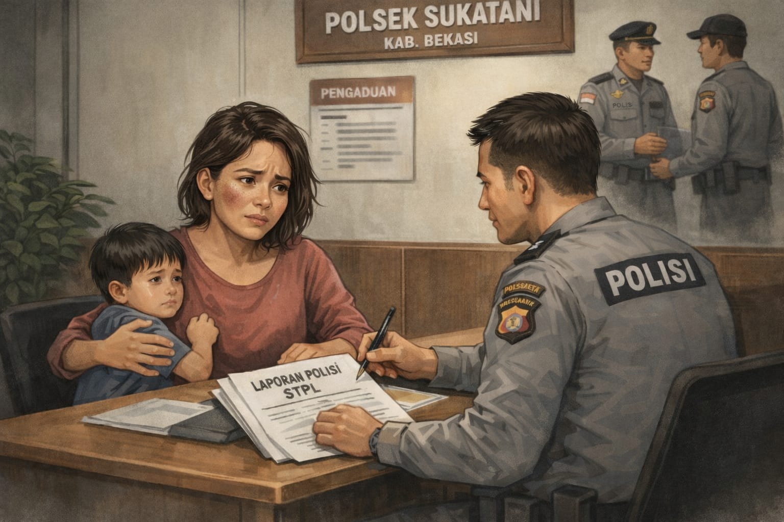 Dugaan Insiden di Hadapan Anak, Ibu Muda Tempuh Jalur Hukum
