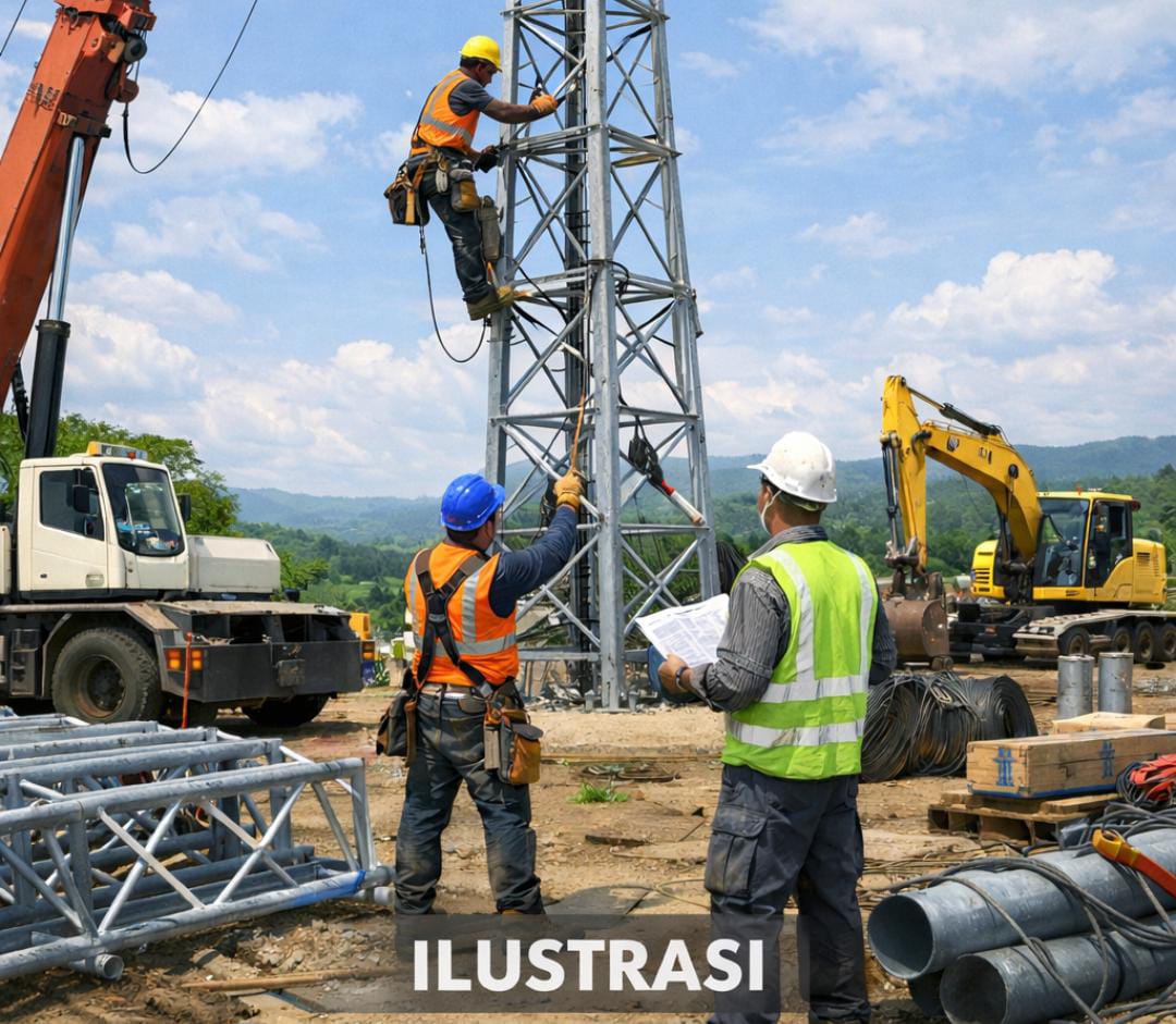 Aktivis Serang Selatan Kecam Dugaan Tebang Pilih Kompensasi Pembangunan Tower di Petir