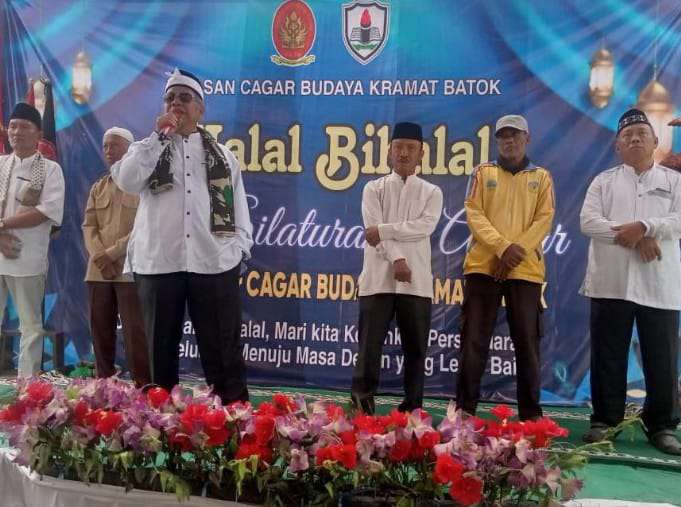 Halalbihalal Keluarga Besar Cagar Budaya Keramat Batok Berlangsung Khidmat dan Penuh Kebersamaan