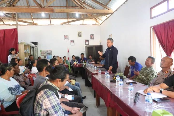 Wabup Taput Fasilitasi Dialog Aspirasi Warga Dolok Nauli