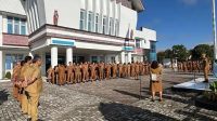 Bupati Taput Pimpin Apel Gabungan, Tekankan Integritas dan Kesiapsiagaan