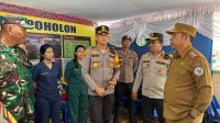 Bupati Taput Tinjau Pos Pelayanan dan Pengamanan Jelang Idul Fitri