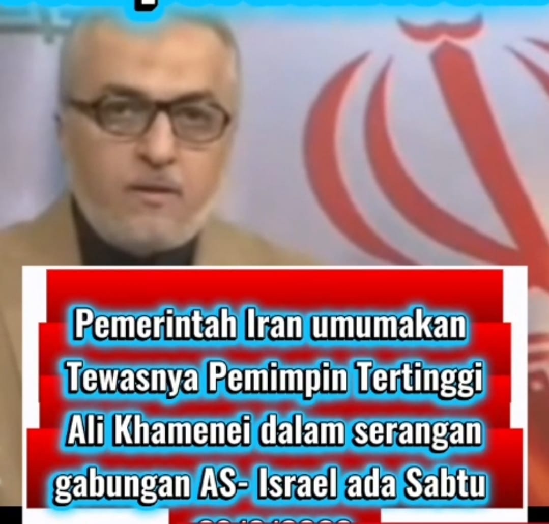 Ayatollah Ali Khamenei Dikabarkan Wafat dalam Serangan Udara di Teheran, Iran Tetapkan 40 Hari Berkabung