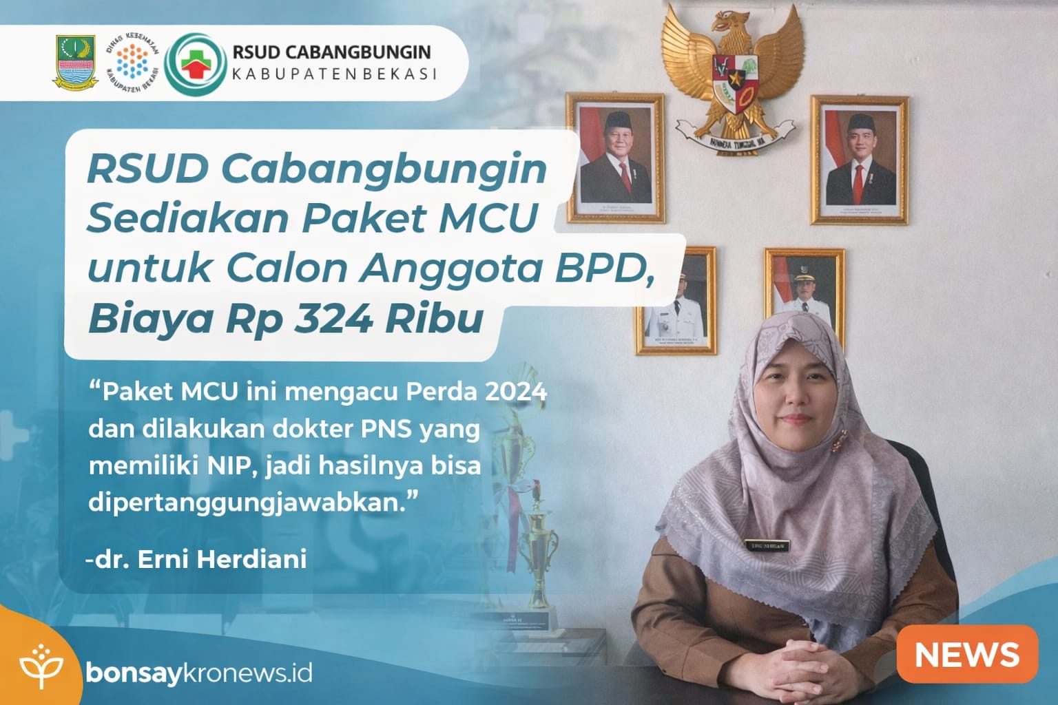 RSUD Cabangbungin Sediakan Paket MCU untuk Calon Anggota BPD, Biaya Rp 324 Ribu