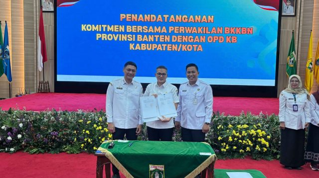 OPDKB se-Banten Teken PKS Pengendalian Penduduk dan KB 2026