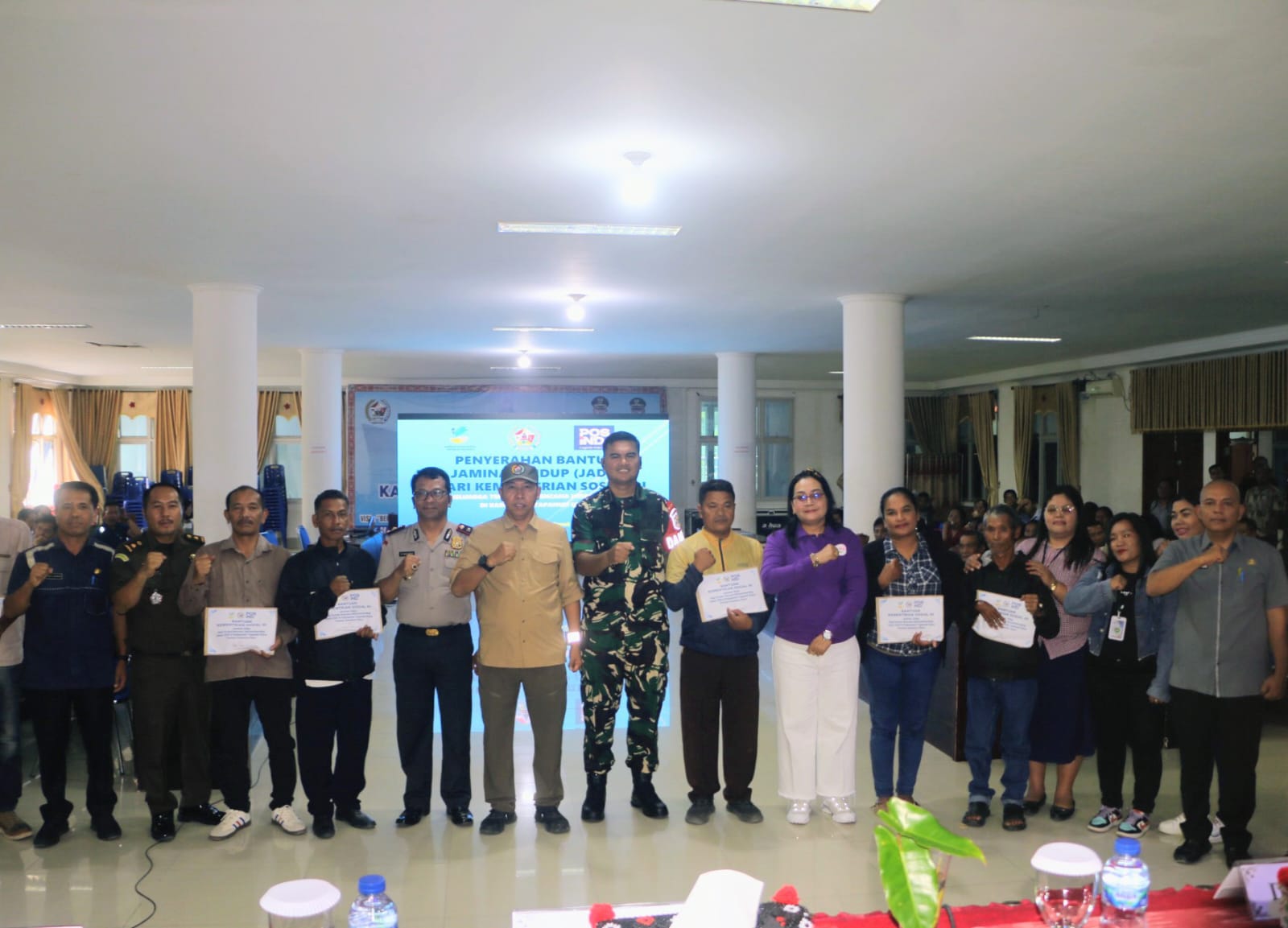 Bantuan Jadup Rp2,16 Miliar Disalurkan kepada 434 KK Korban Bencana di Taput