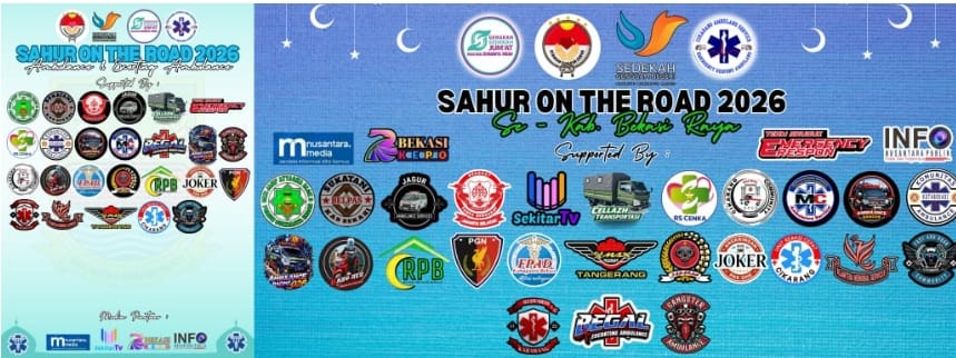 Peduli Sesama, Relawan Ambulans se-Kabupaten Bekasi Gelar Sahur On The Road di Rumah Sakit