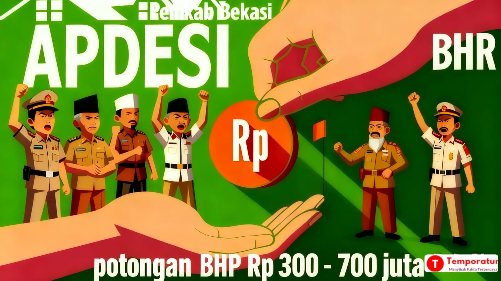 Apdesi Kabupaten Bekasi Tagih Janji Pelunasan BHP dan BHR 2025 ke Pemkab Bekasi