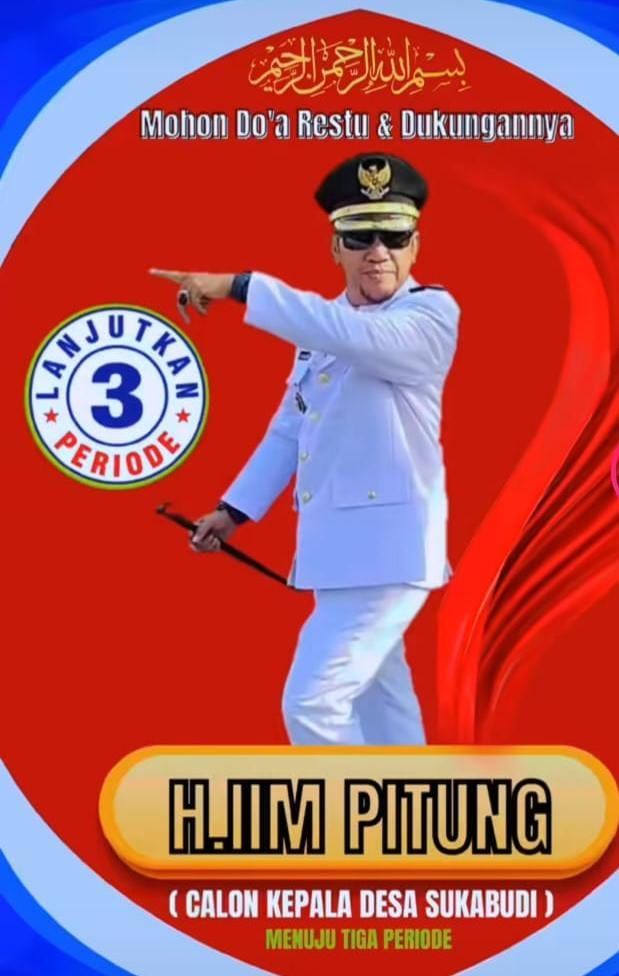 Dua Periode Membangun Sukabudi, H. Iimudin Suparna (Lurah Pitung) Siap Tuntaskan Kemajuan di Periode Ketiga