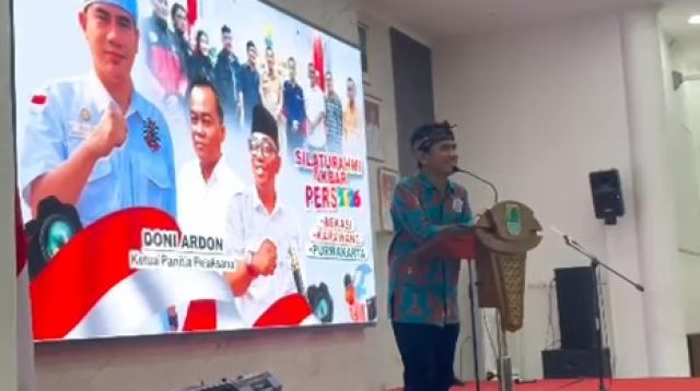 Sosok Kartunis “Hedot” Lembergar Meriahkan Silaturahmi Akbar Pers Bekasi-Karawang-Purwakarta