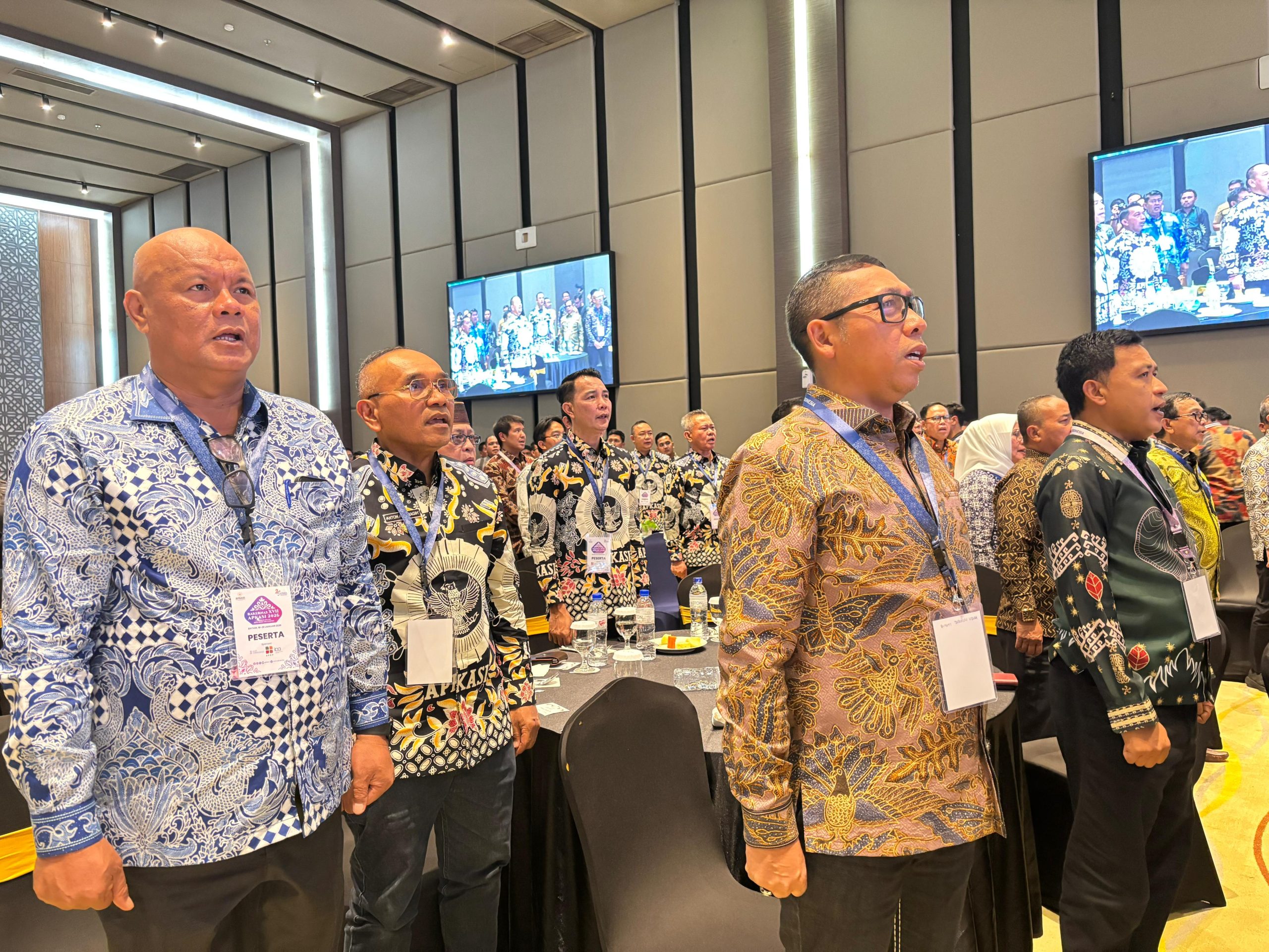 Bupati Taput Hadiri Pembukaan Rakernas XVII APKASI di Batam