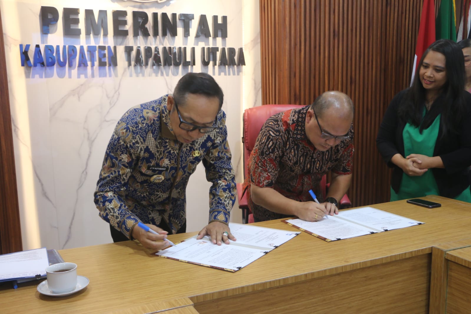 Pemkab Tapanuli Utara–Institut Teknologi Del Teken Kerja Sama Peningkatan Kualitas Pembangunan
