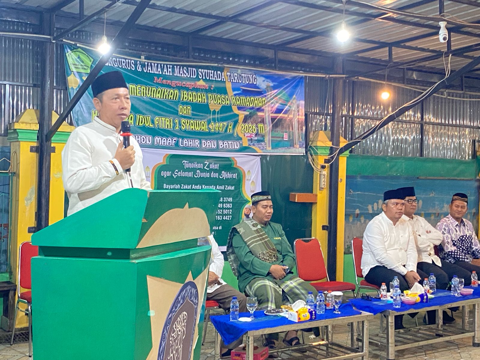 Bukber di Masjid Syuhada Tarutung, Bupati Taput Ajak Warga Jaga Toleransi