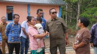 Akselerasi Pemulihan Pascabencana, Bupati Taput Tinjau Huntara dan Siapkan Huntap