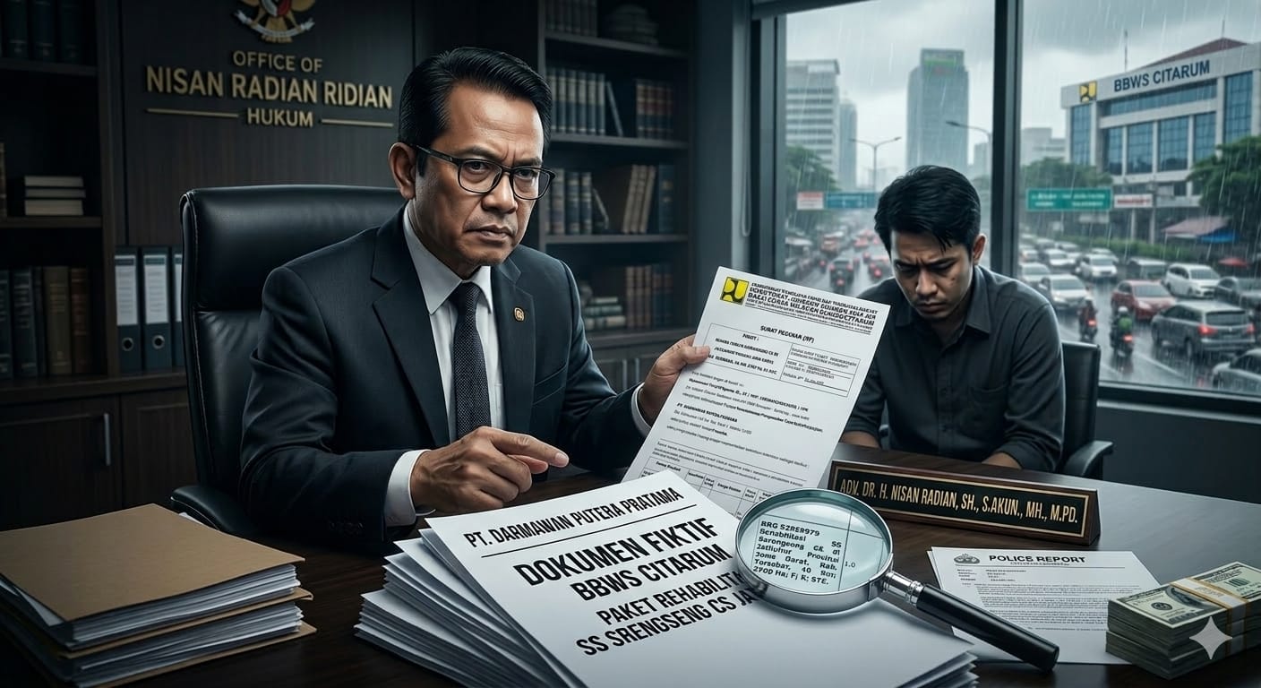 SKANDAL PROYEK FIKTIF BBWS CITARUM: Modus Dokumen Palsu Rp56 Miliar, Pengusaha Merugi Miliaran
