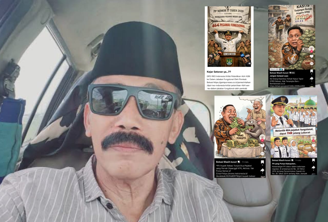 Ketua WBI Kabupaten Bekasi Kecam Sebaran Hoaks dan Manipulasi AI yang Menyerang Plt Bupati Asep Surya Atmaja