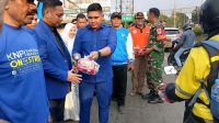 Kembali Dirikan Posko Mudik, Pengurus KNPI dan Plt Bupati Bekasi Bagikan Ribuan Takjil