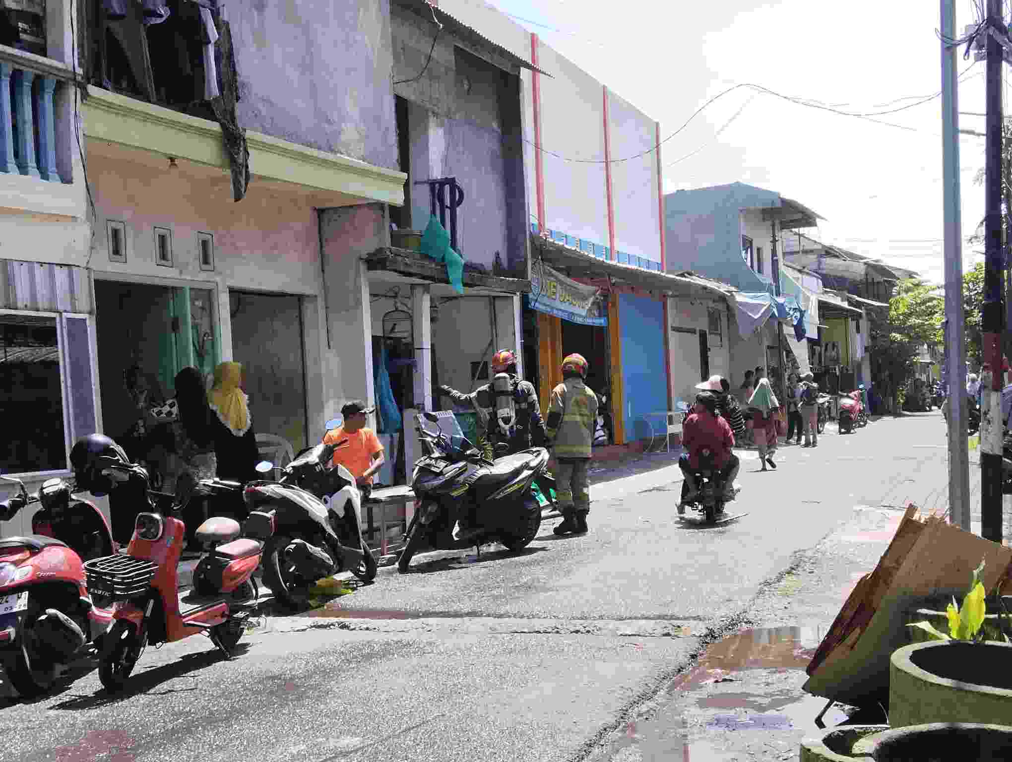 Kebakaran Rumah Di Jalan Rembang,;Satu Korban Seorang Wanita