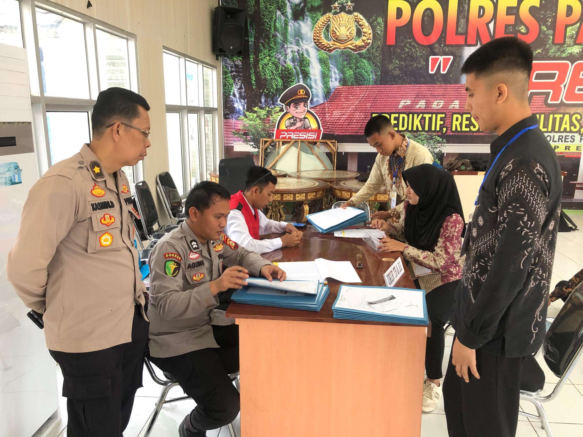 Seleksi Polri di Pagaralam Dimulai, Rikmin Awal Digelar Ketat dan Transparan