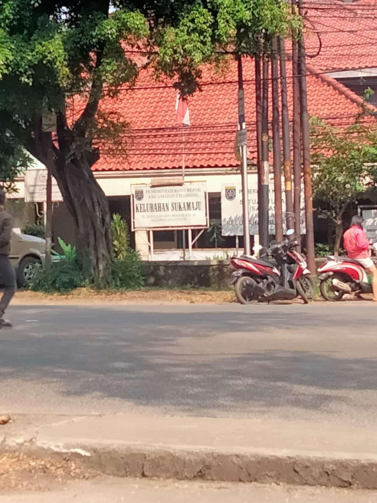 Kondisi Kantor Kelurahan Sukamaju Cilodong Kota Depok Terlihat Kumuh
