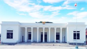 Bikin Takjub, Kantor Desa Karang Mukti Tampil Layaknya Istana Negara