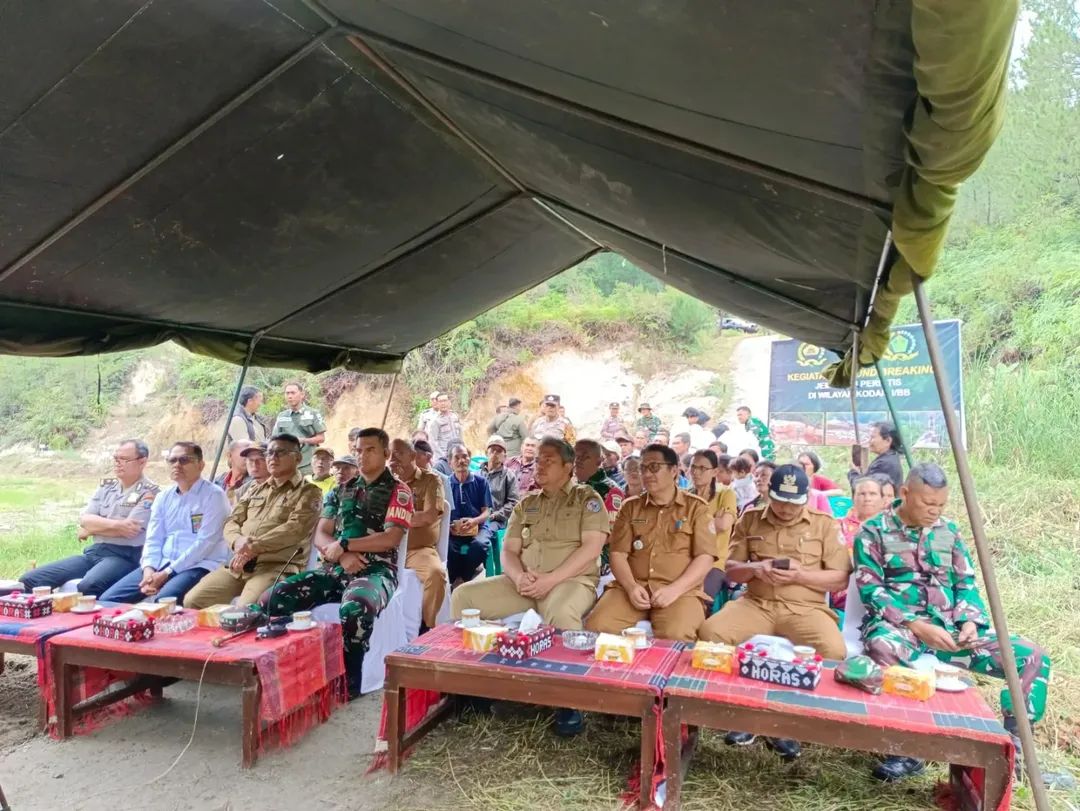 Pemkab Taput Dukung Groundbreaking Jembatan Sitakka