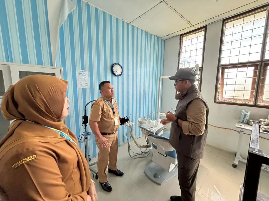 Bupati Tapanuli Utara Tinjau Pelayanan Kesehatan di Puskesmas Sarulla
