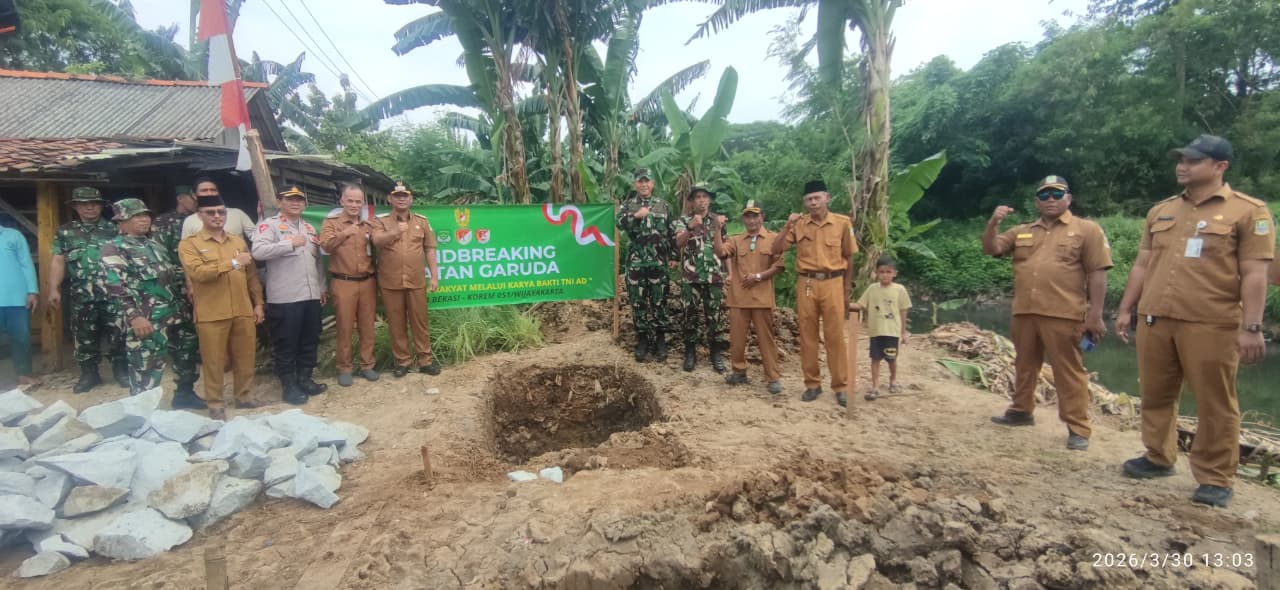 Pangkas Jarak 4 KM, Plt Bupati Bekasi Resmikan Pembangunan Jembatan Garuda di Babelan