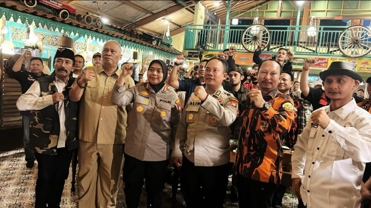 Halal Bihalal Kapolres Metro Bekasi Ajak Ormas dan LSM Jaga Kamtibmas serta Sukseskan Program MBG
