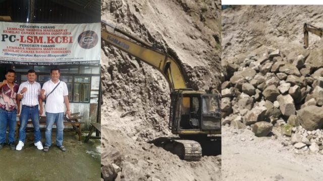 Galian Ilegal di Palding Jaya Menantang Hukum: LSM KCBI Desak Polres Dairi Seret Aktor Intelektual