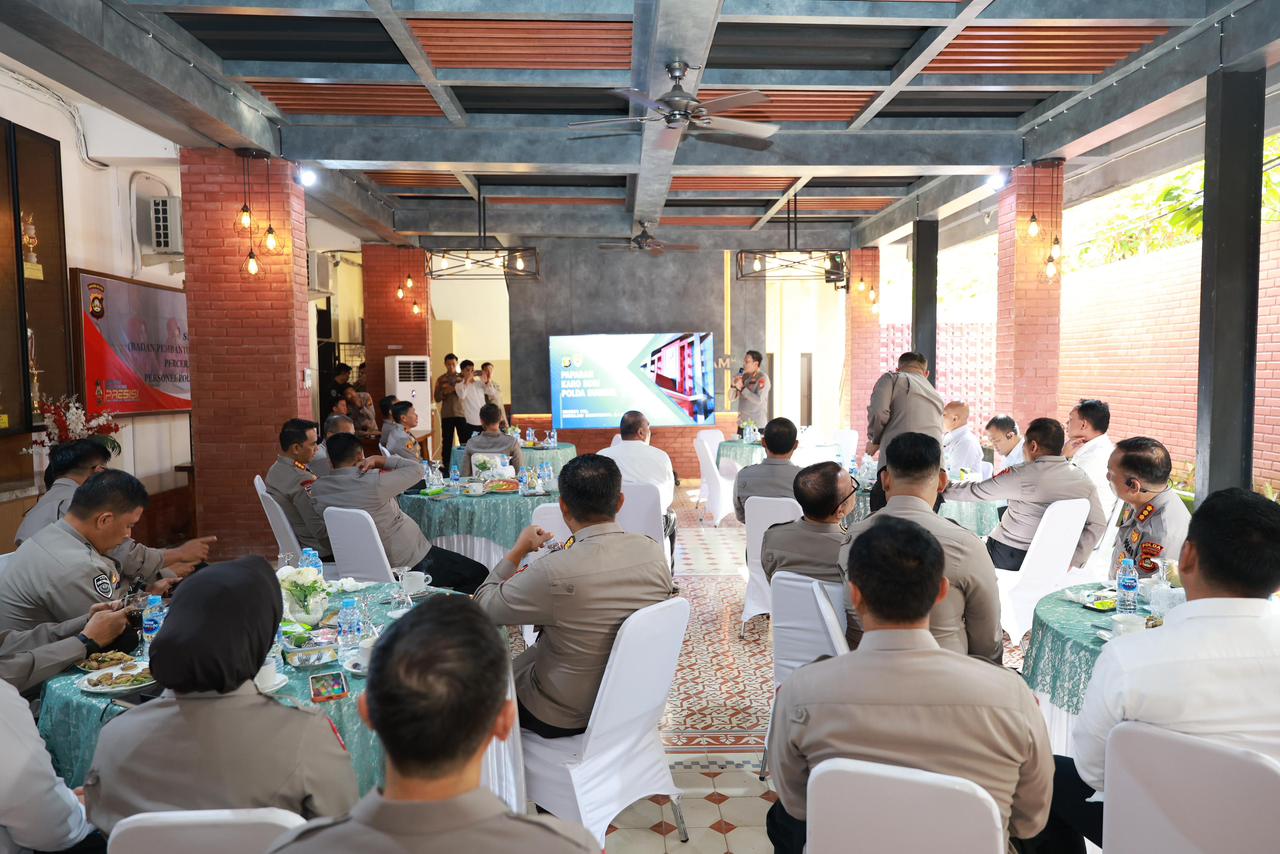 Kapolda Sumsel Tekankan Etika dan Kompetensi Personel dalam Evaluasi SDM