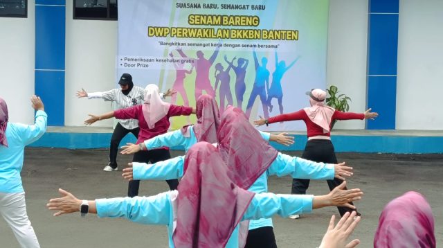 Semangat Sehat Banten 2026: BKKBN Banten Dorong Budaya Hidup Sehat Lewat Senam Bersama dan Cek Kesehatan Gratis