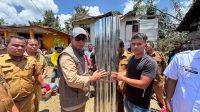 Bupati Taput Tinjau Warga Terdampak Puting Beliung, Pastikan Pemulihan Cepat