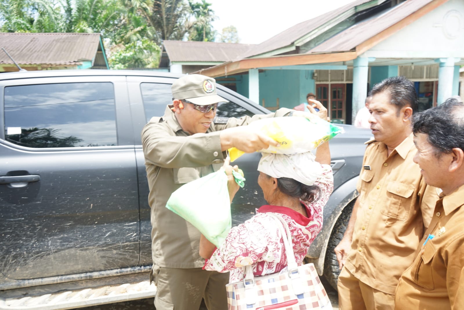 Kunker Bupati Taput di Parmonangan, Perkuat Layanan dan Pemulihan Pascabencana