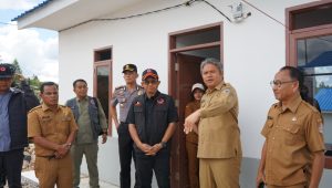 Pemkab Taput Pastikan Warga Segera Huni Huntap