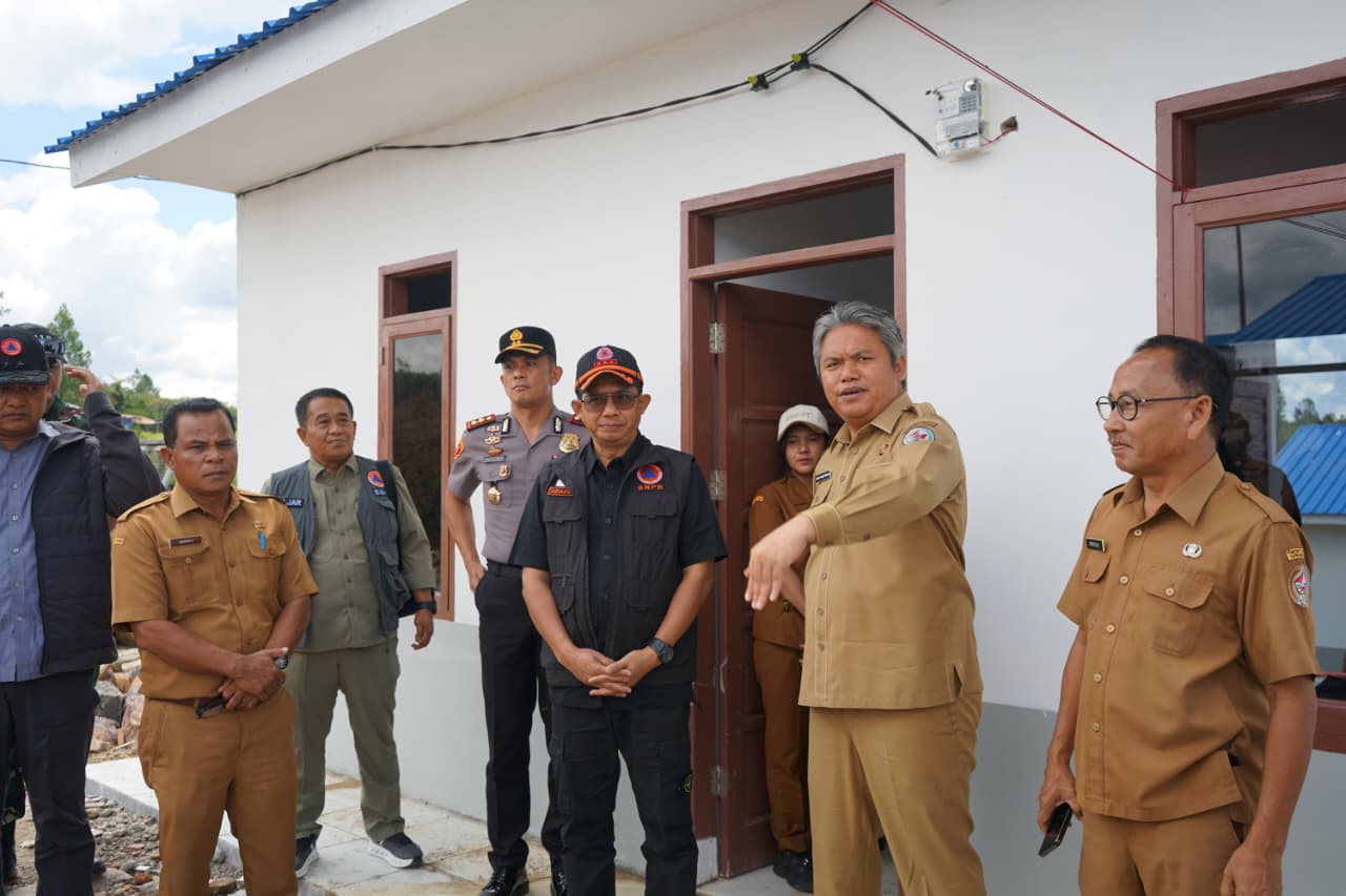 Pemkab Taput Pastikan Warga Segera Huni Huntap