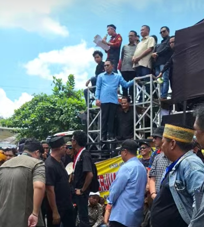 Aliansi Perjuangan Masyarakat Kaltim dan Mahasiswa Gelar Aksi, Desak DPRD Gunakan Hak Angket