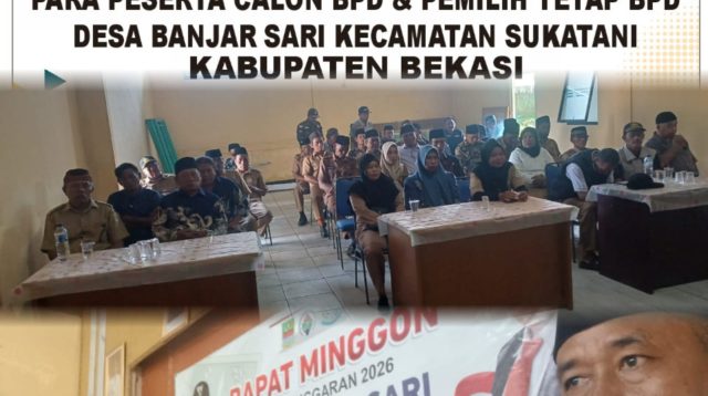 Pendaftaran Calon Anggota BPD Banjarsari Resmi Dibuka, Panitia Ajak Warga Berpartisipasi kknya