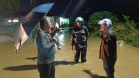 Wakil Bupati Taput Tinjau Langsung Banjir Aek Haidupan Siualuompu