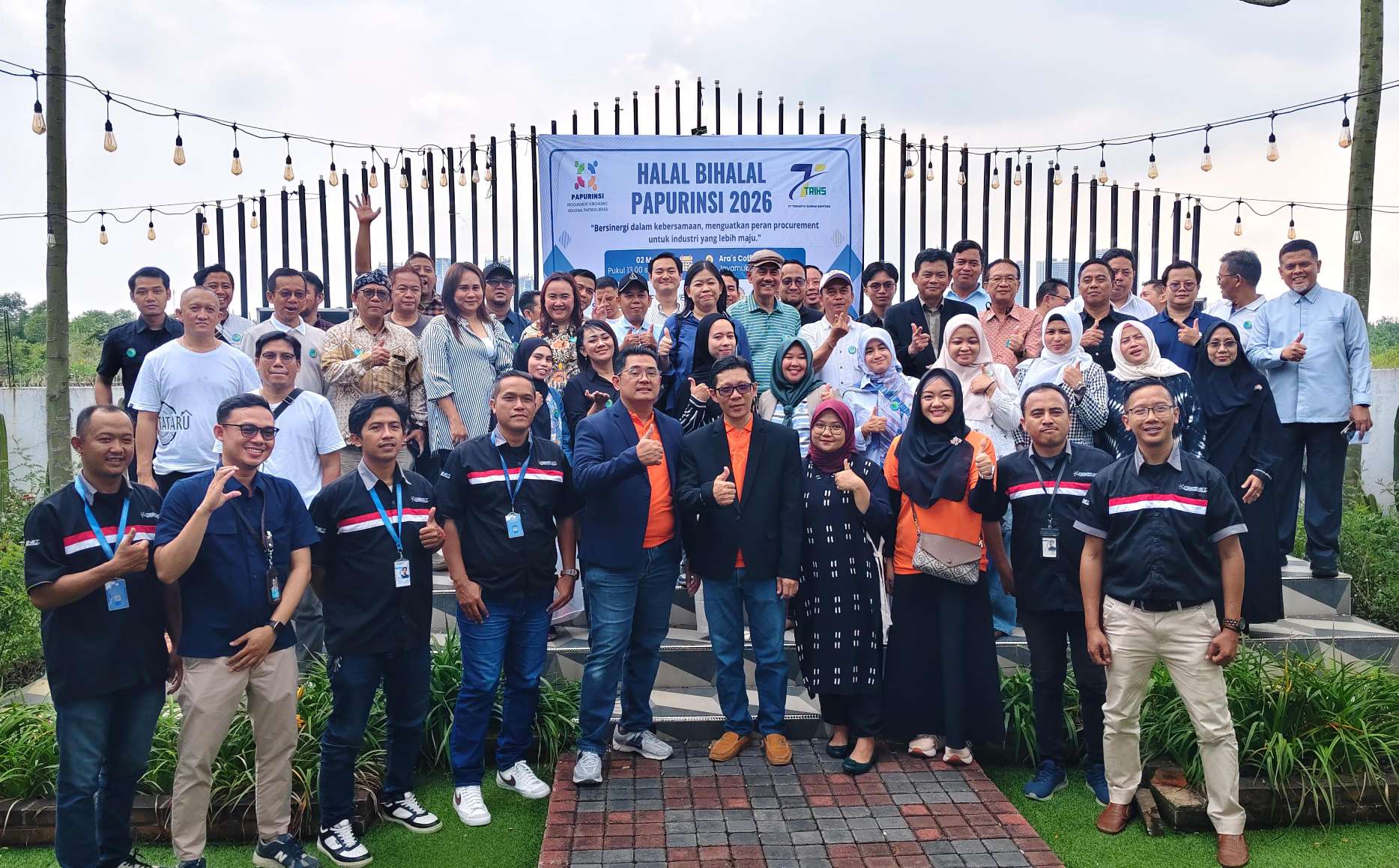 Diacara Halal Bihalal PAPURINSI Gelar Soft Launching, memperkenalkan Platform Digital Penguatan Ekosistem Industri Bekasi