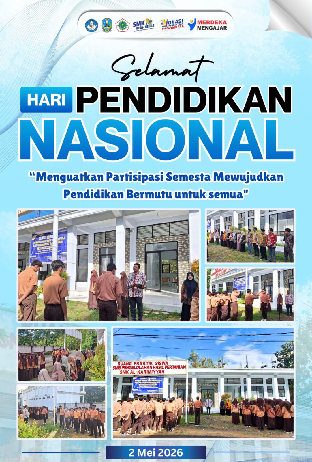 Hardiknas 2026: SMK Al Karimiyyah Sumenep Gelar Apel Khidmat dan Gerakan ‘Satu Siswa Satu Karya’