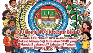 Skandal Transparansi LKPJ Kinerja BPD di Kabupaten Bekasi “Makan Gaji Buta”, DPMD Tutup Mata?