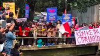 Masih Momen HUT Kota Depok ke 27, Dihadiahkan Warga Kp Benda Cipayung Unjuk Rasa