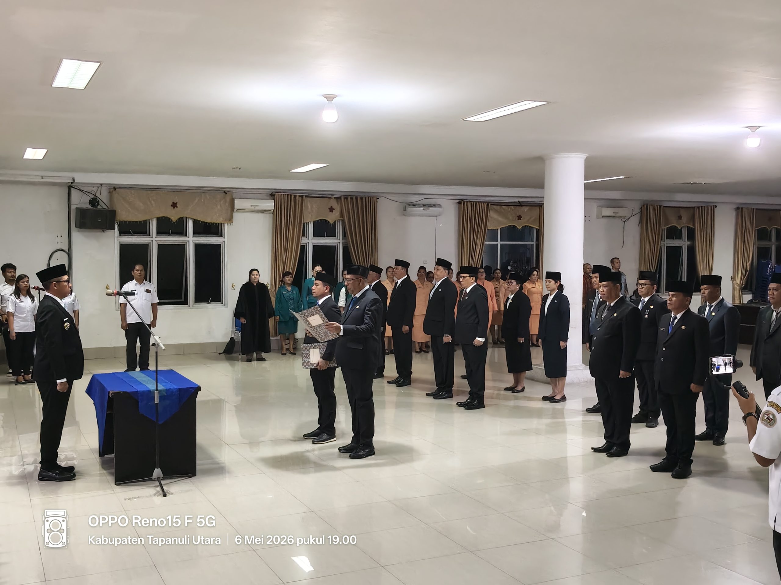 Bupati JTP Lantik Pejabat, Targetkan Program Konkret dalam Sepekan