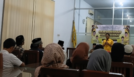 H. Muhammad Shohib Resmi Pimpin PK Golkar Maesan