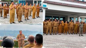 Apel Gabungan ASN, Wakil Bupati Taput Tekankan Delegasi Tugas dan Evaluasi Berkala Apel Gabungan ASN, Wakil Bupati Taput Tekankan Delegasi Tugas dan Evaluasi Berkala